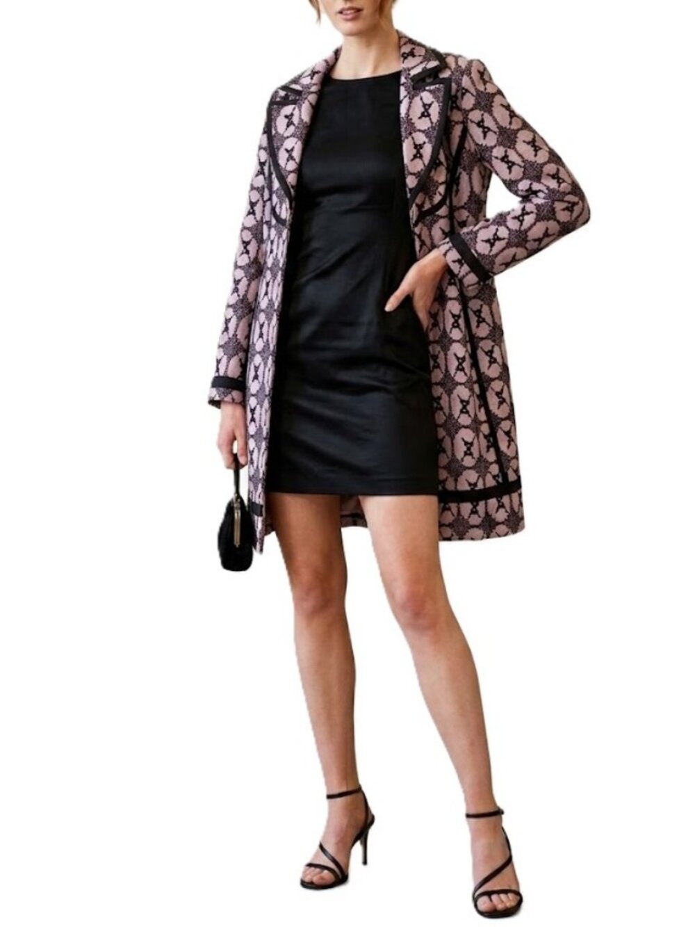 Nanette Lepore Embroidered Jacket Coat Size 6 Vintage Y2K Whimsigoth
